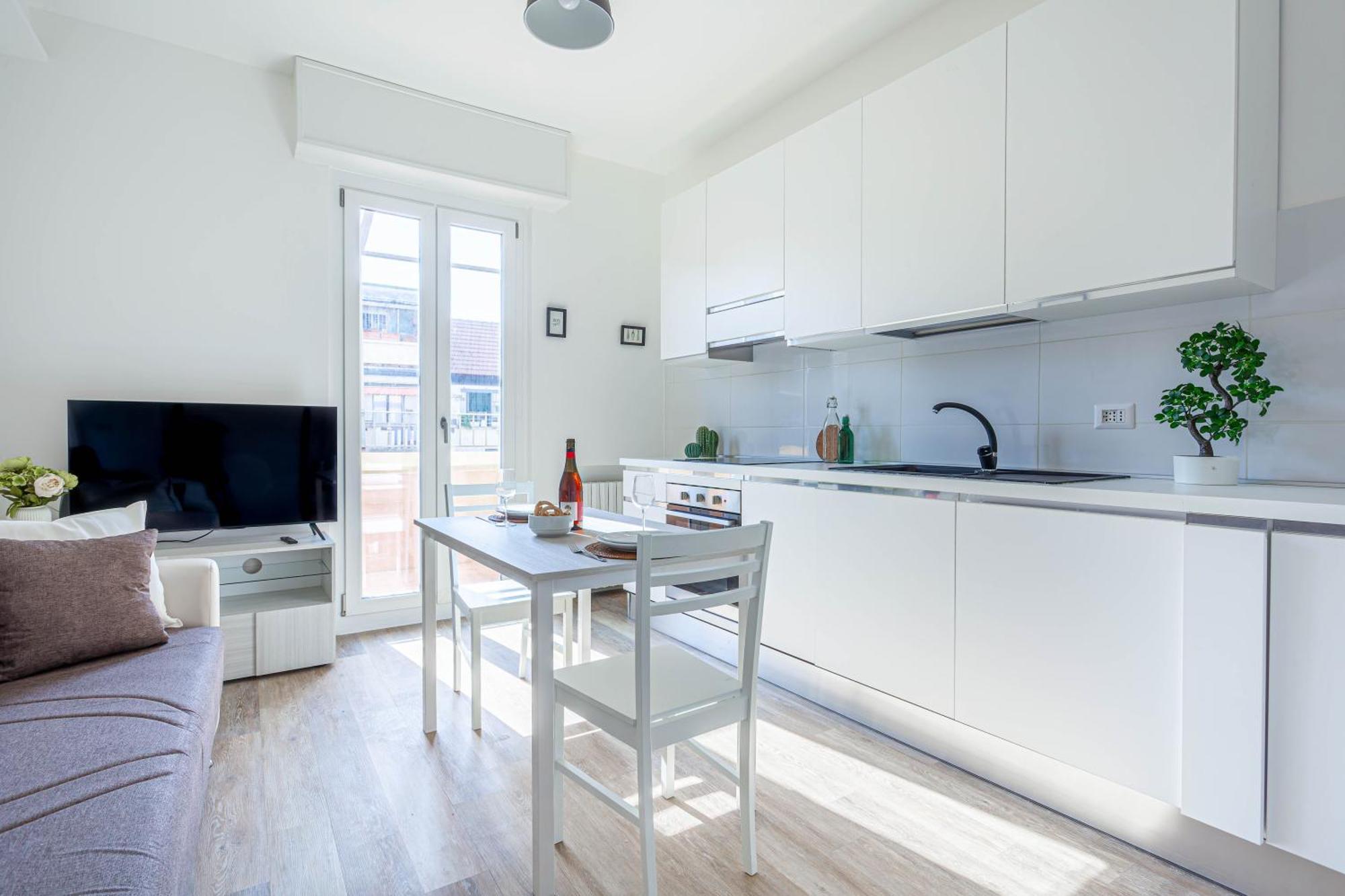 Ferienwohnung Joivy Sublime Flat With Balcony Mailand Exterior foto