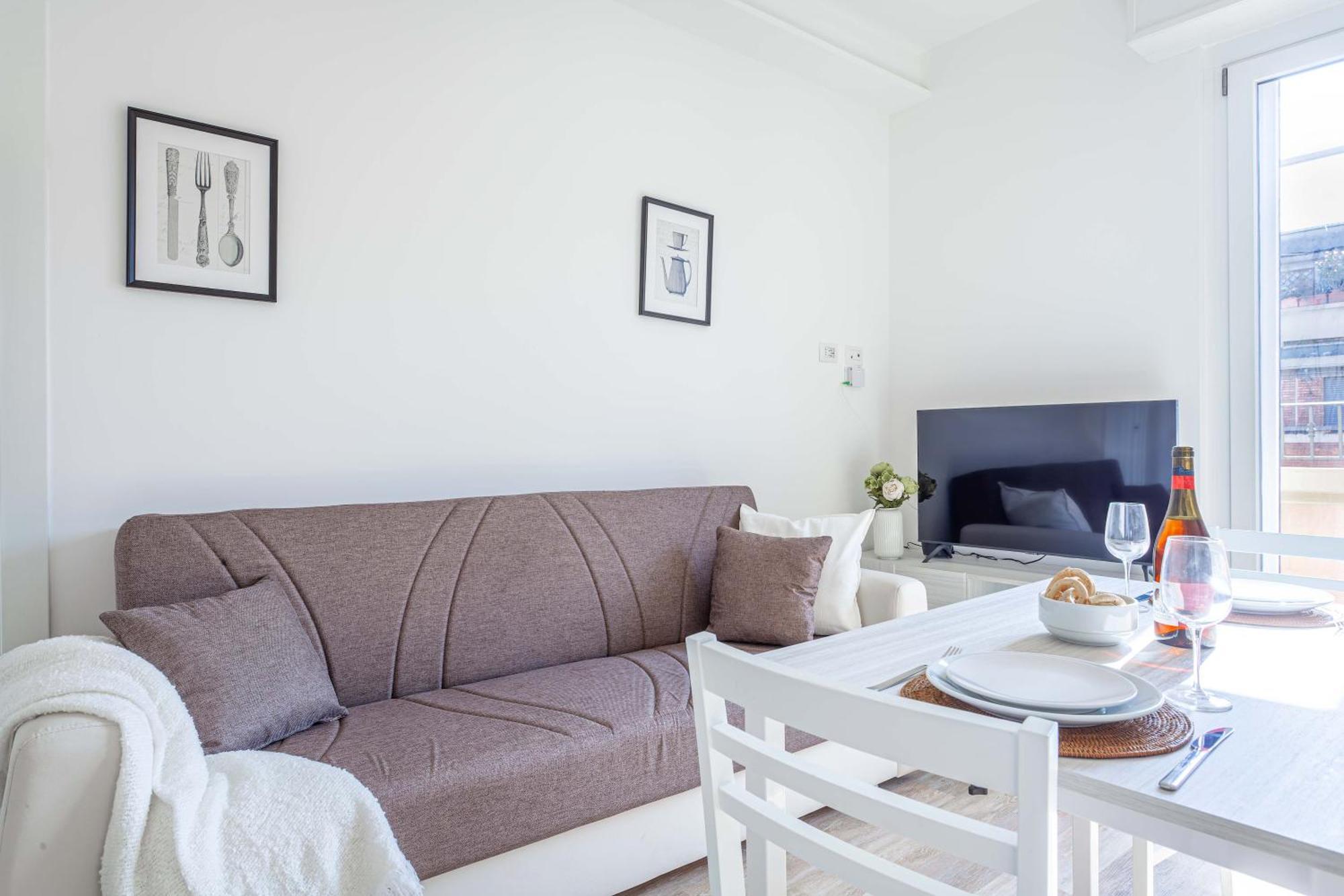 Ferienwohnung Joivy Sublime Flat With Balcony Mailand Exterior foto